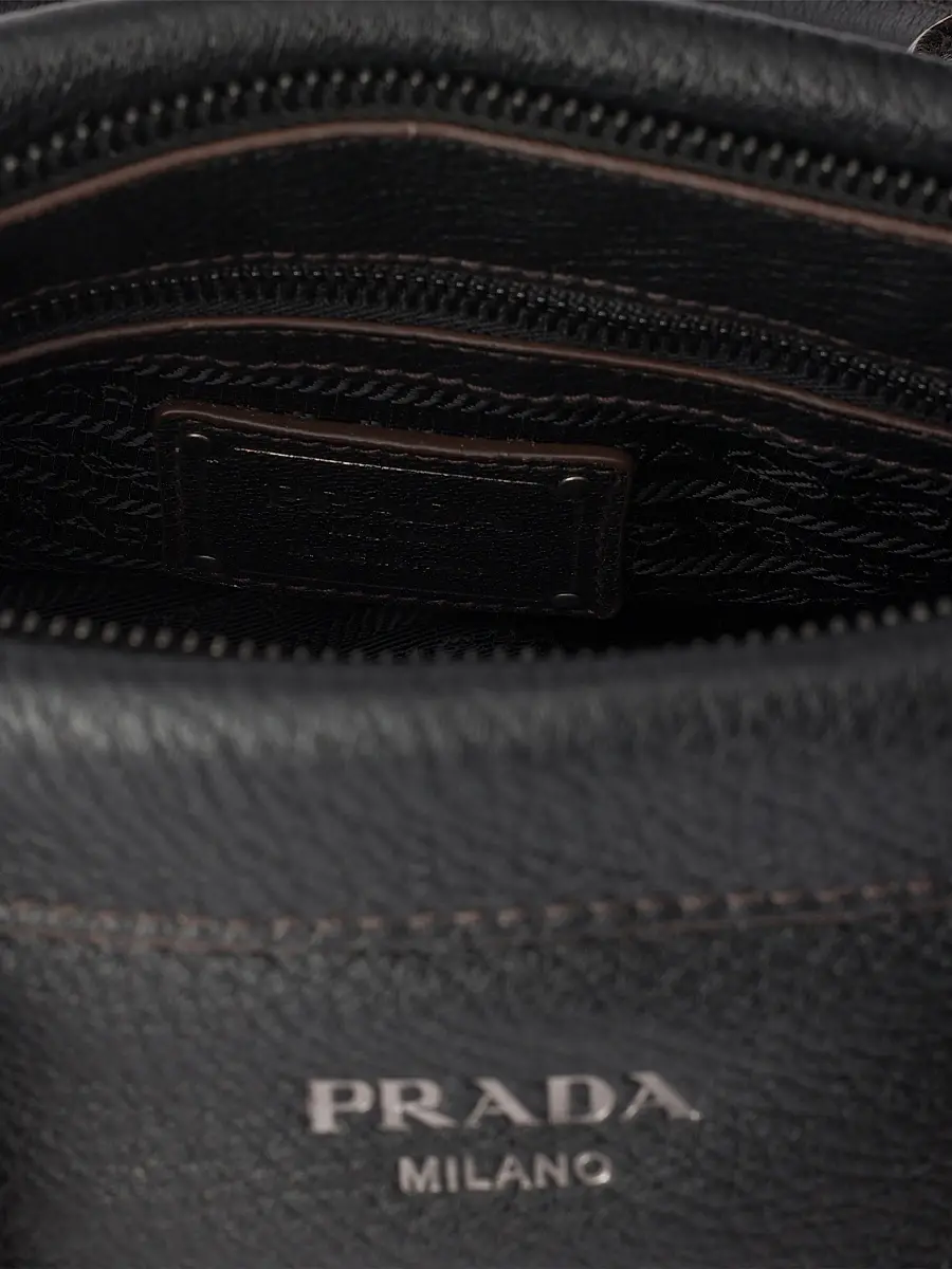 Prada Women's Large Leather Tote Bag | Thumbnail 4 Prada Women's Large Leather Tote Bag | Thumbnail 4