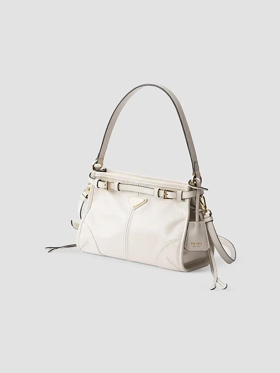 Prada Women's Bonnie Small Leather Top Handle Bag | Thumbnail 2 Prada Women's Bonnie Small Leather Top Handle Bag | Thumbnail 2