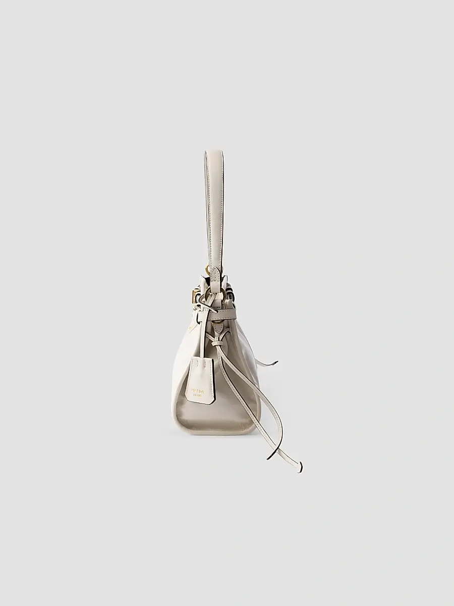 Prada Women's Bonnie Small Leather Top Handle Bag | Thumbnail 3 Prada Women's Bonnie Small Leather Top Handle Bag | Thumbnail 3