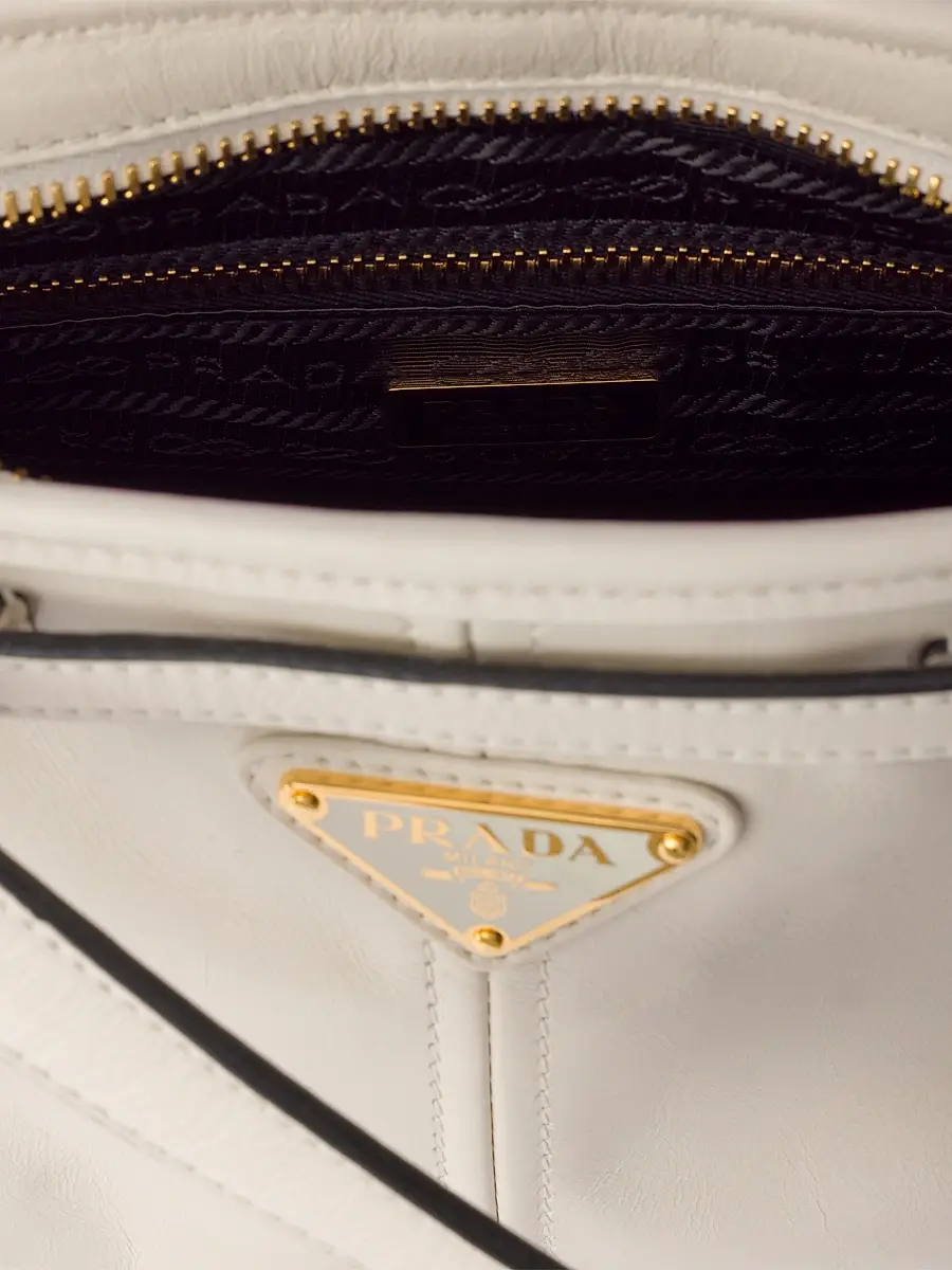 Prada Women's Bonnie Small Leather Top Handle Bag | Thumbnail 5 Prada Women's Bonnie Small Leather Top Handle Bag | Thumbnail 5
