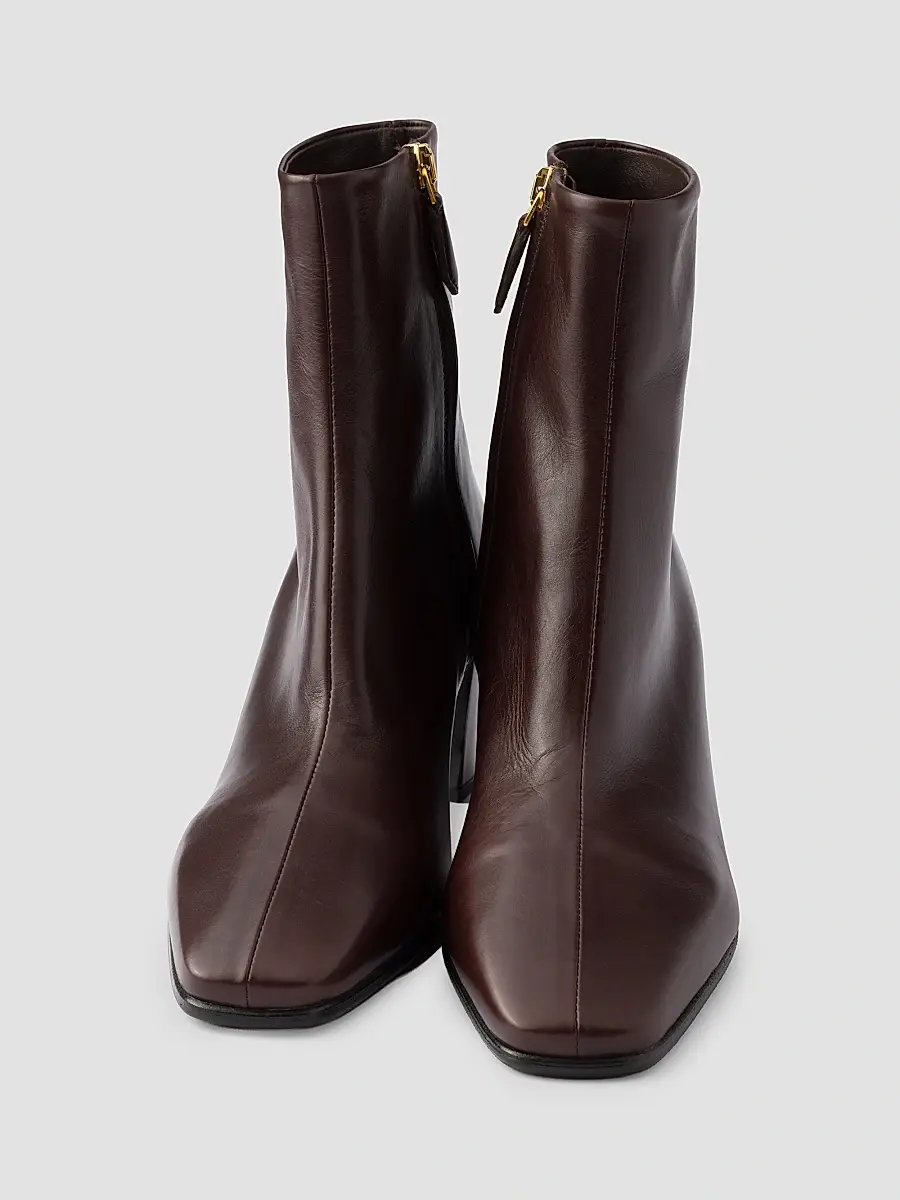 Prada Women's Leather Booties | Thumbnail 4 Prada Women's Leather Booties | Thumbnail 4