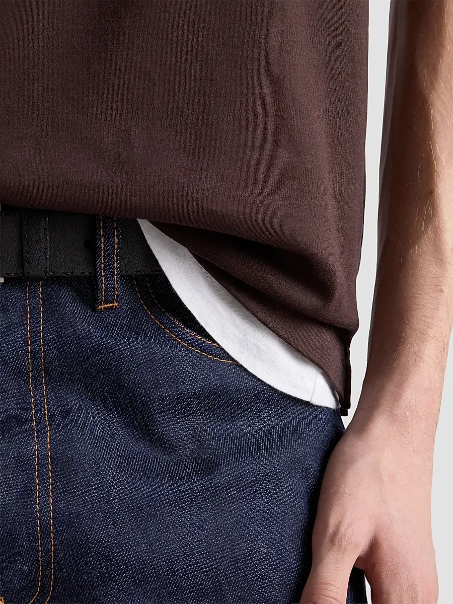 Prada Men's Cotton T-Shirt | Thumbnail 4