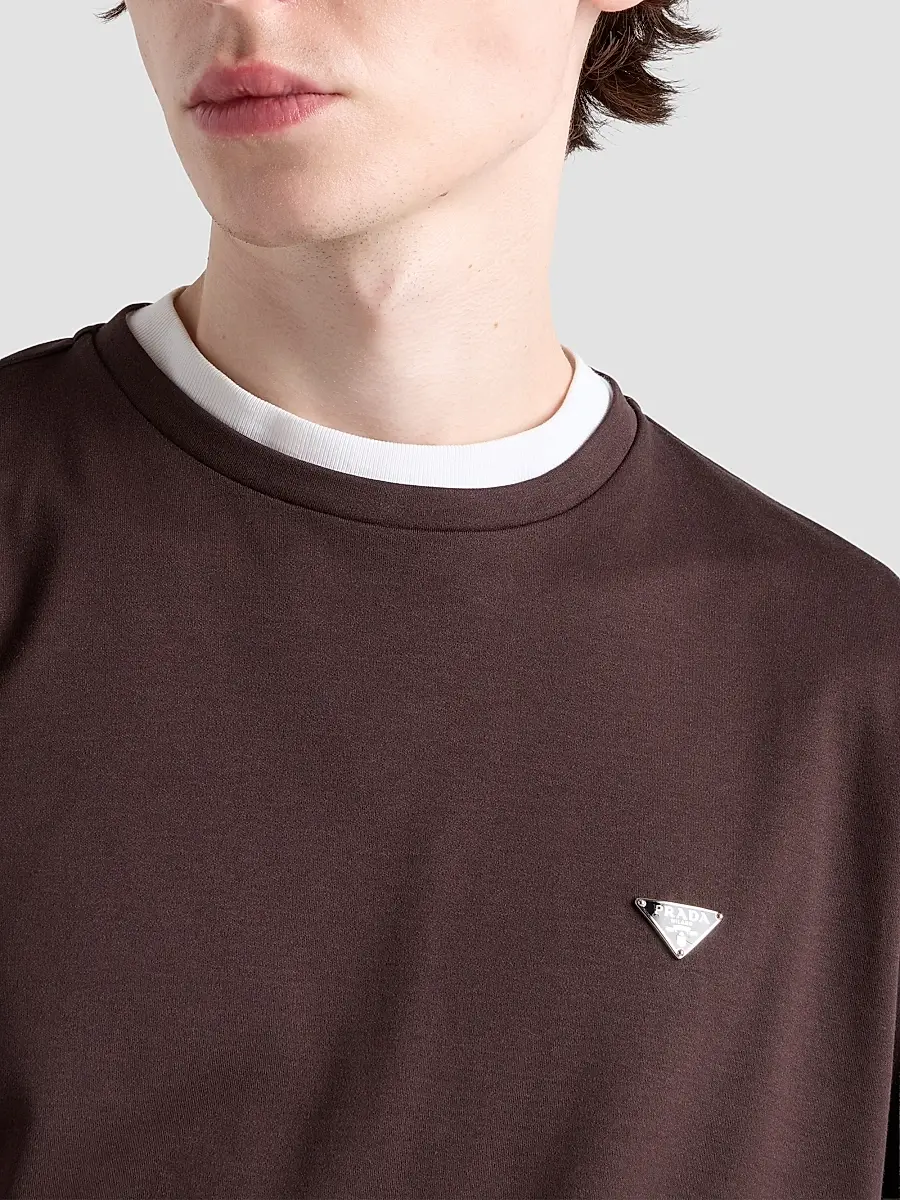 Prada Men's Cotton T-Shirt | Thumbnail 6