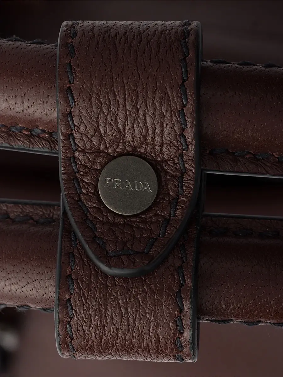 Prada Women's Large Leather Tote Bag | Thumbnail 5 Prada Women's Large Leather Tote Bag | Thumbnail 5