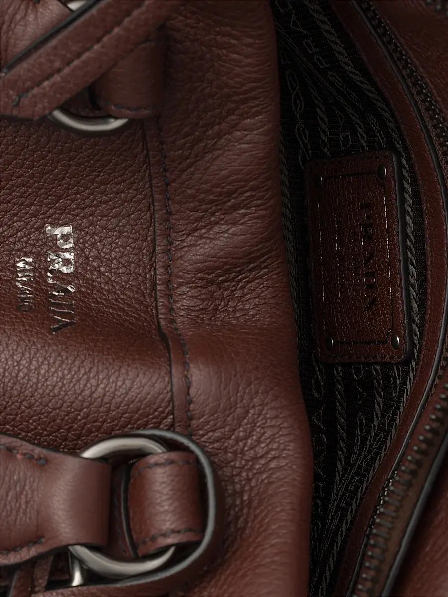 Prada Women's Large Leather Tote Bag | Thumbnail 6 Prada Women's Large Leather Tote Bag | Thumbnail 6