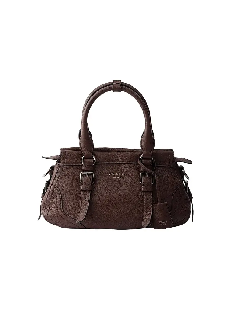 Prada Women's Leather Tote Bag - Brown | Image 1 Prada Women's Leather Tote Bag - Brown | Image 1