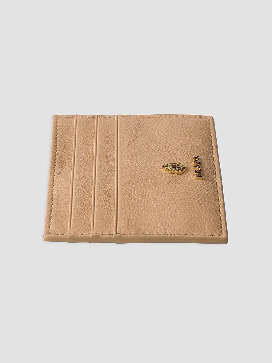 Prada Women's Leather Card Holder | Thumbnail 3 Prada Women's Leather Card Holder | Thumbnail 3