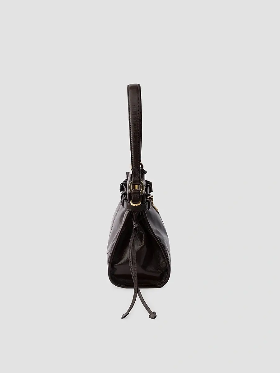 Prada Women's Bonnie Small Leather Top Handle Bag | Thumbnail 7 Prada Women's Bonnie Small Leather Top Handle Bag | Thumbnail 7