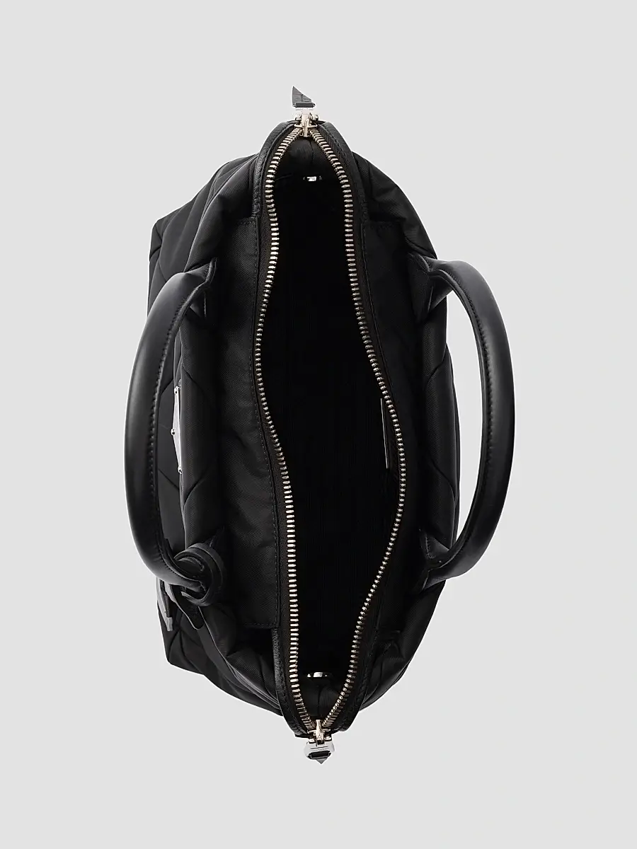 Prada Women's Padded Nylon Top Handle Bag | Thumbnail 4 Prada Women's Padded Nylon Top Handle Bag | Thumbnail 4