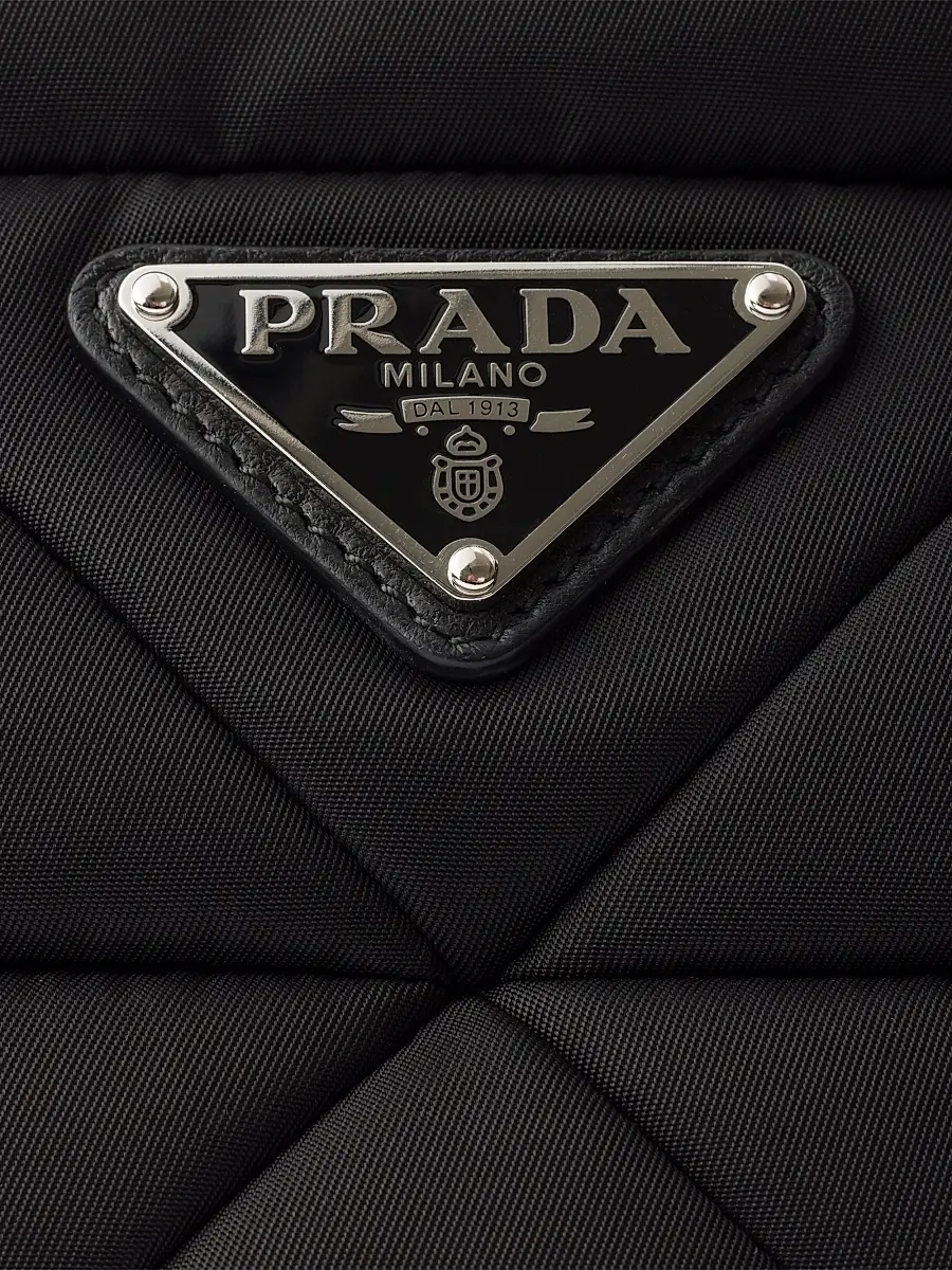 Prada Women's Padded Nylon Top Handle Bag | Thumbnail 6 Prada Women's Padded Nylon Top Handle Bag | Thumbnail 6