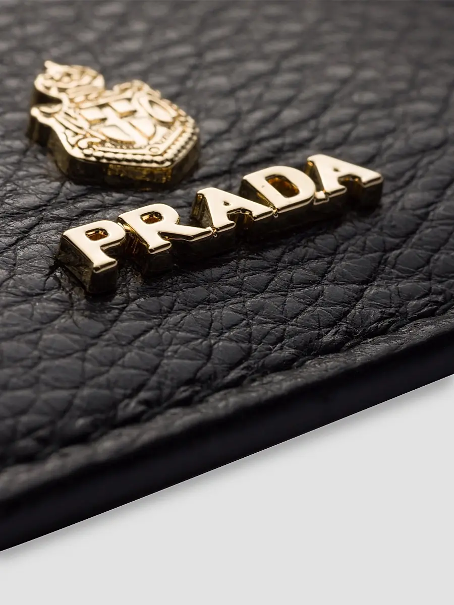 Prada Women's Leather Card Holder | Thumbnail 3 Prada Women's Leather Card Holder | Thumbnail 3