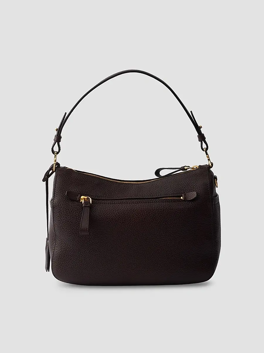 Prada Women's Medium Leather Shoulder Bag | Thumbnail 3 Prada Women's Medium Leather Shoulder Bag | Thumbnail 3