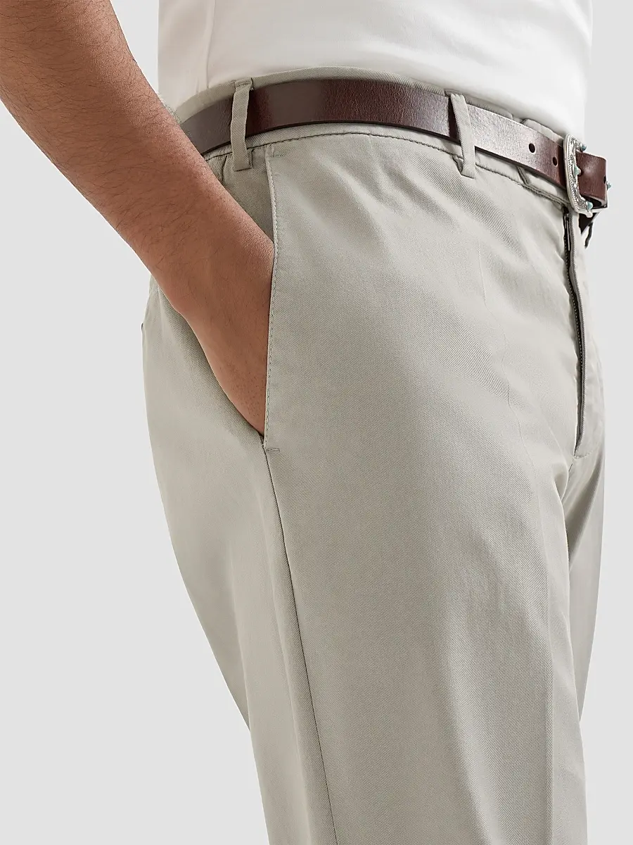Brunello Cucinelli Men's Garment Dyed Italian Fit Trousers | Thumbnail 5