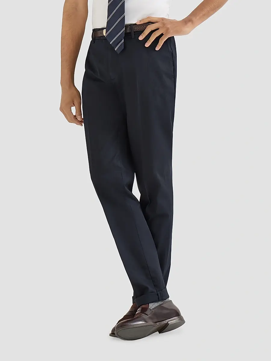 Brunello Cucinelli Men's Garment Dyed Italian Fit Trousers | Thumbnail 4 Brunello Cucinelli Men's Garment Dyed Italian Fit Trousers | Thumbnail 4