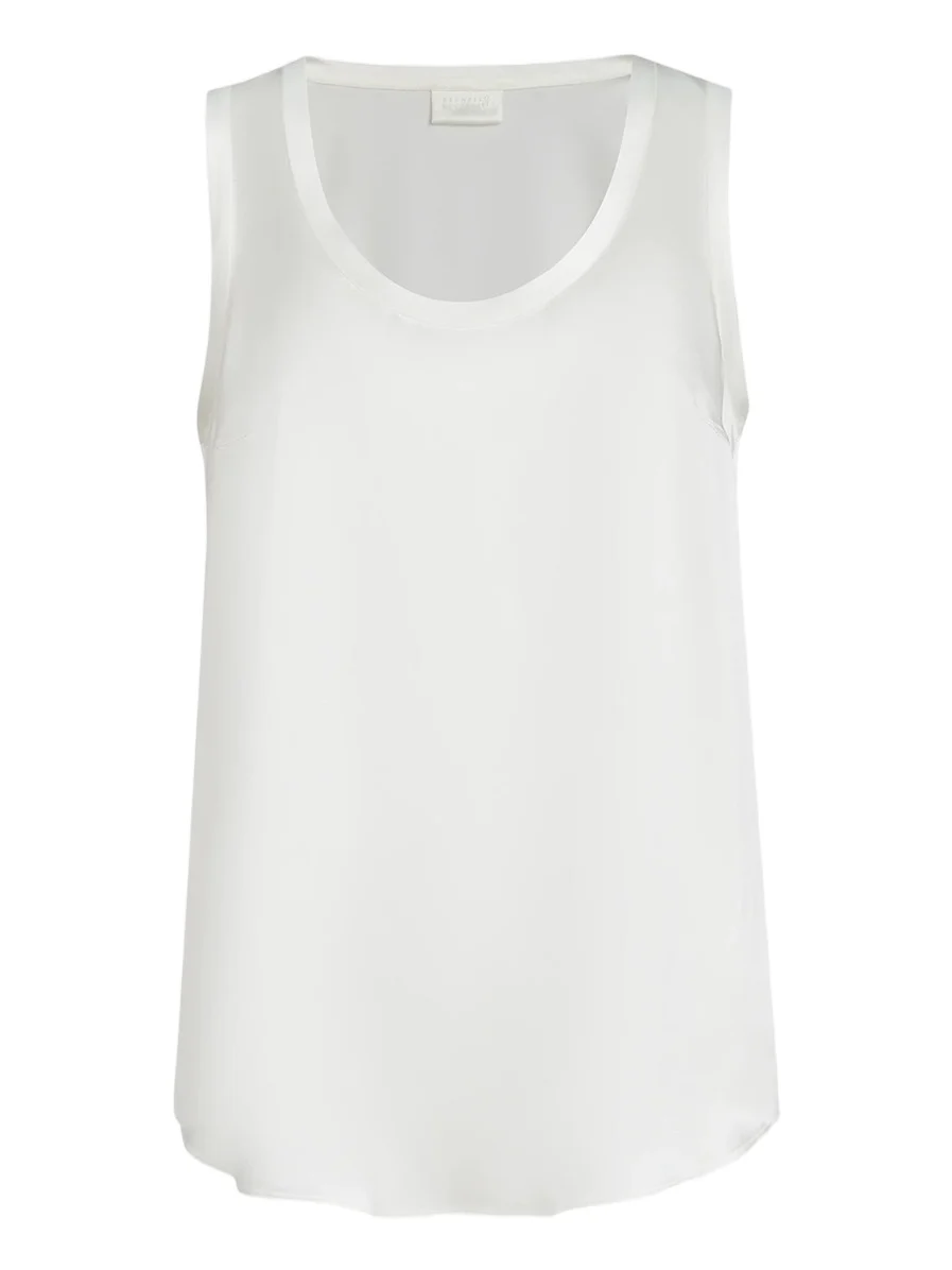 Women's Stretch Silk Satin Top Women's Stretch Silk Satin Top