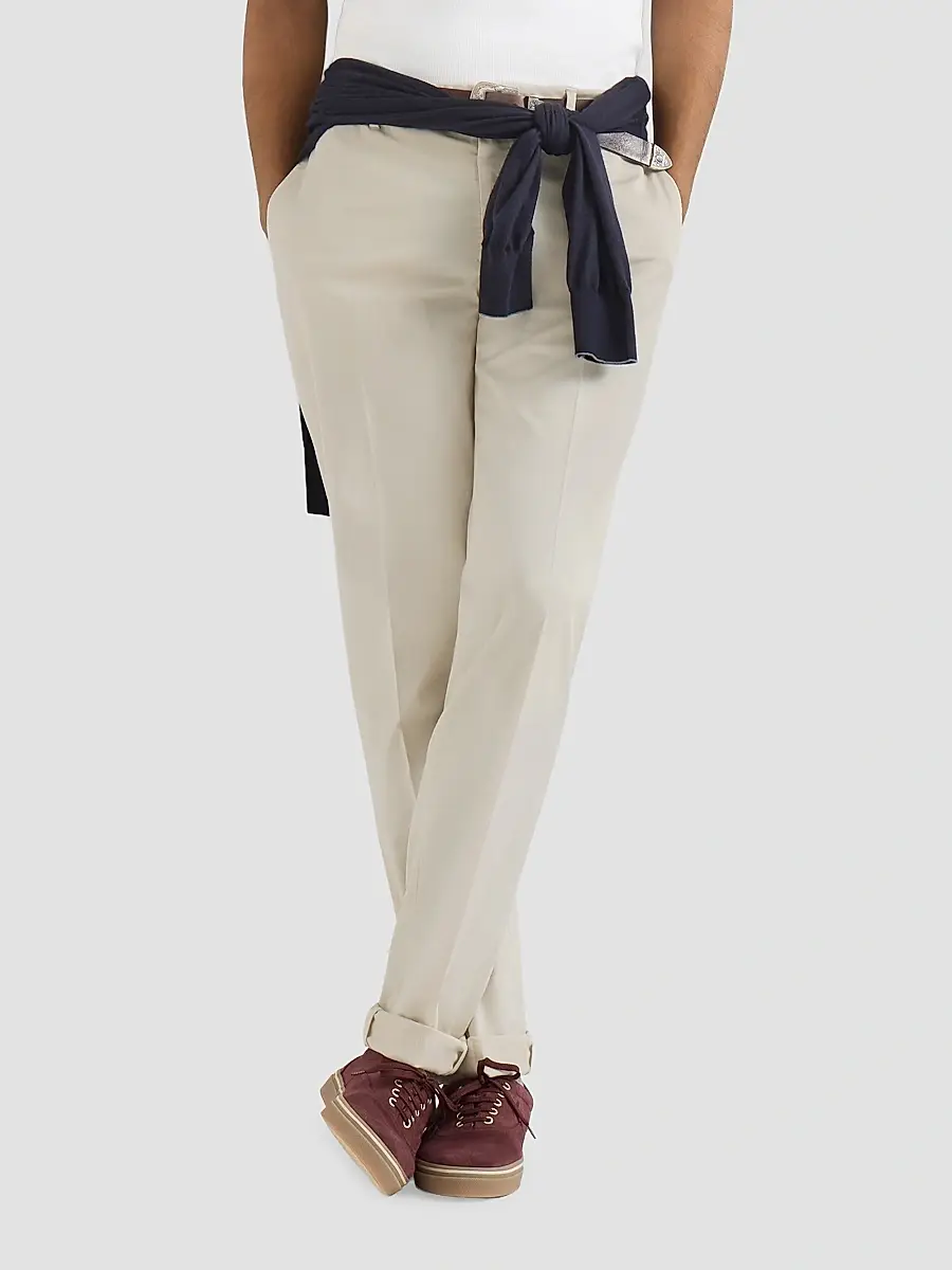 Brunello Cucinelli Men's Garment Dyed Italian Fit Trousers | Thumbnail 2 Brunello Cucinelli Men's Garment Dyed Italian Fit Trousers | Thumbnail 2