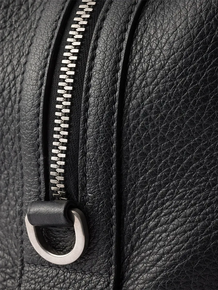 Prada Men's Leather Duffel Bag | Thumbnail 6 Prada Men's Leather Duffel Bag | Thumbnail 6
