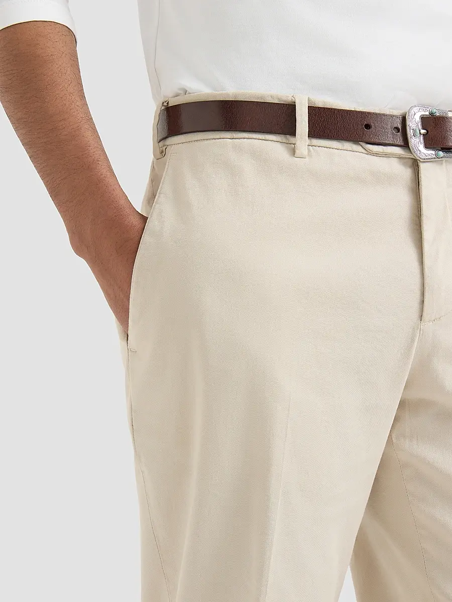 Brunello Cucinelli Men's Garment Dyed Italian Fit Trousers | Thumbnail 5 Brunello Cucinelli Men's Garment Dyed Italian Fit Trousers | Thumbnail 5
