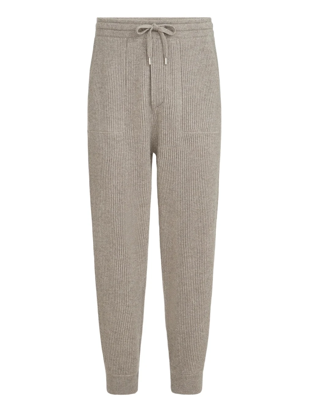 Brunello Cucinelli Men's Cashmere English Rib Knit Joggers
