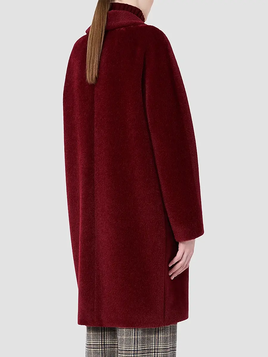 Max Mara Women's Alpaca and Wool Midi Coat | Thumbnail 4 Max Mara Women's Alpaca and Wool Midi Coat | Thumbnail 4