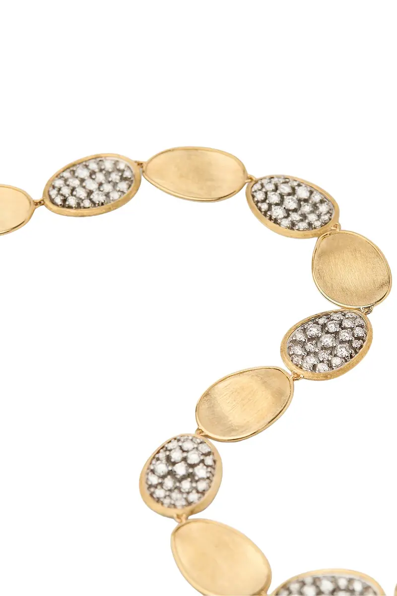 MARCO BICEGO Diamond Lunaria Alternating Petal Necklace | Thumbnail 3 MARCO BICEGO Diamond Lunaria Alternating Petal Necklace | Thumbnail 3
