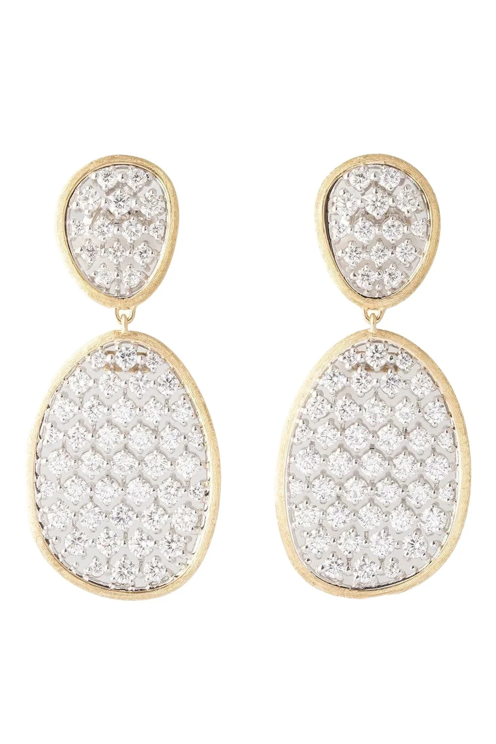 Diamond Lunaria Petal Earrings Diamond Lunaria Petal Earrings