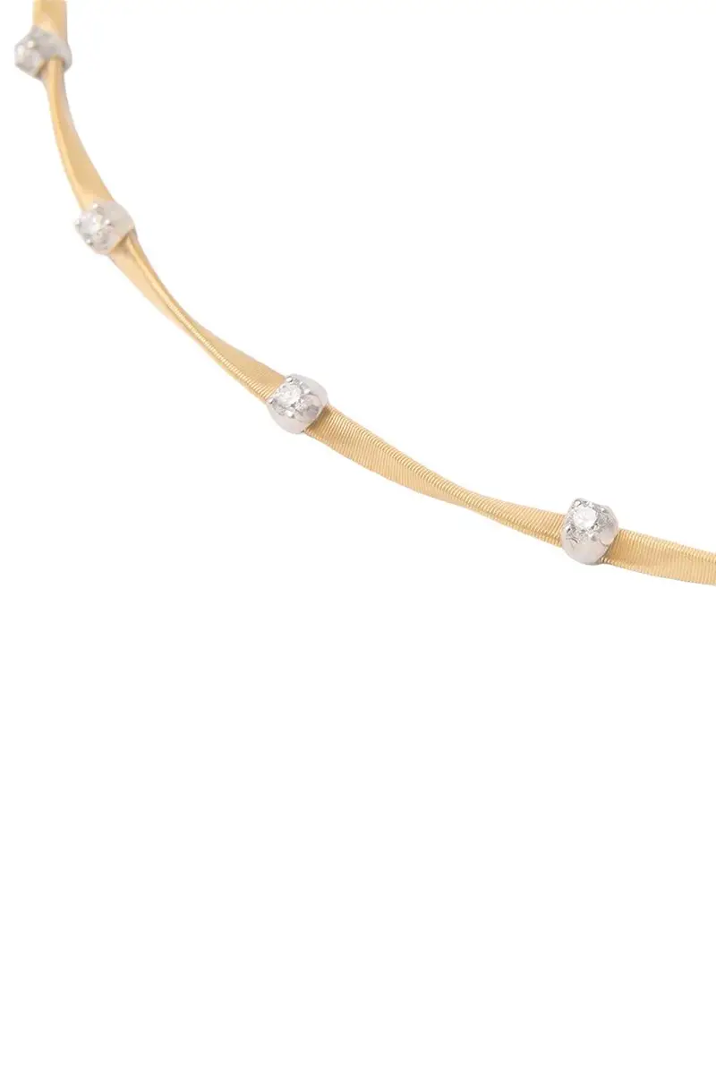 MARCO BICEGO Diamond Marrakech Twisted Coil Station Necklace | Thumbnail 3 MARCO BICEGO Diamond Marrakech Twisted Coil Station Necklace | Thumbnail 3