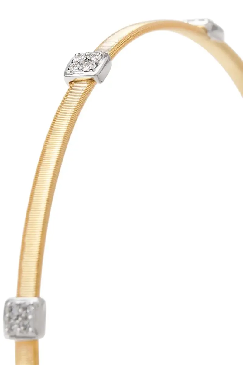 MARCO BICEGO Diamond Masai Coil Bangle Bracelet | Thumbnail 2