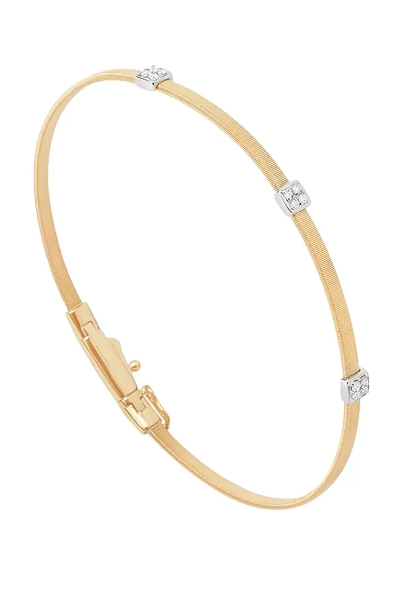 MARCO BICEGO Diamond Masai Coil Bangle Bracelet | Thumbnail 3