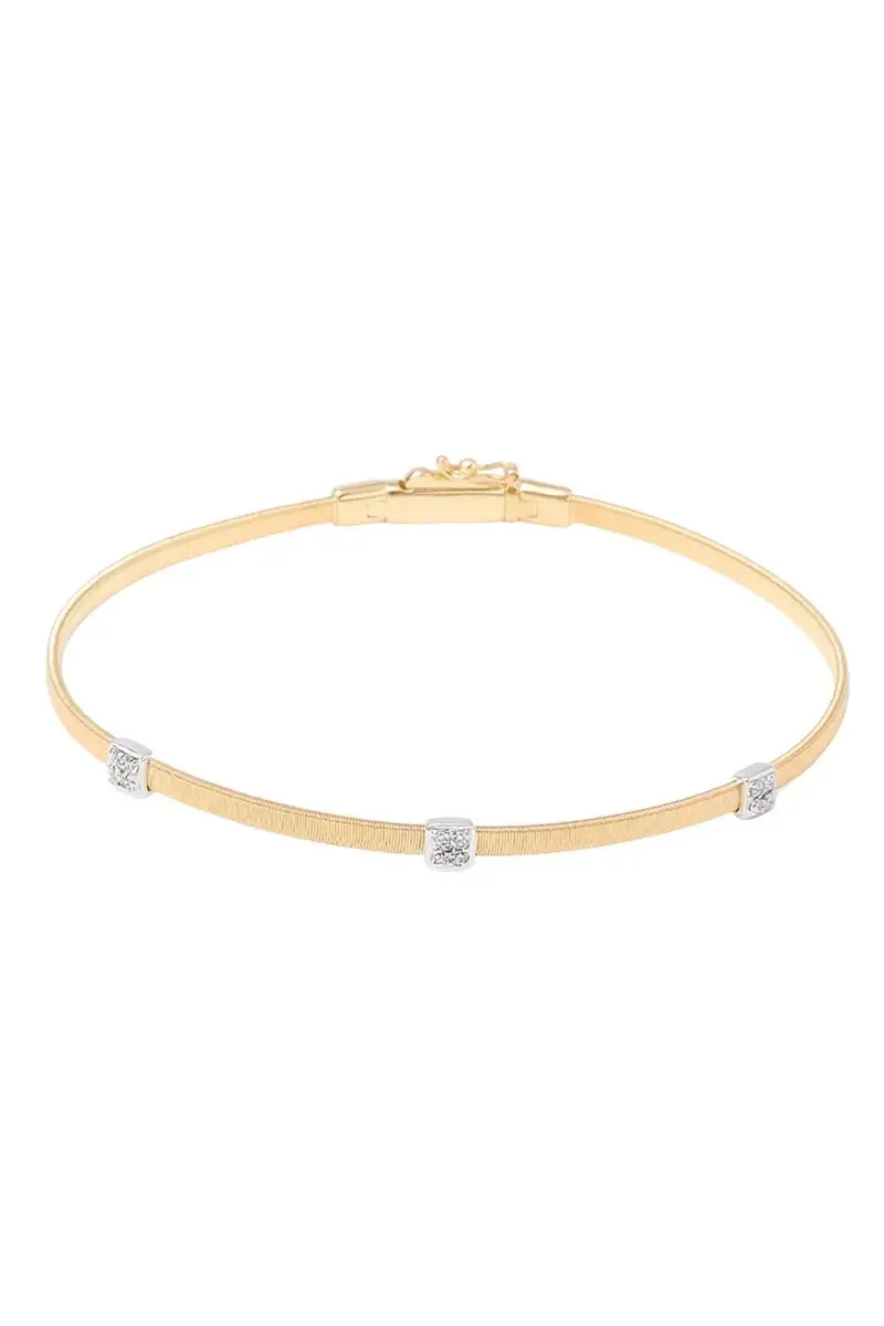 MARCO BICEGO Diamond Masai Coil Bangle Bracelet | Image 1 MARCO BICEGO Diamond Masai Coil Bangle Bracelet | Image 1