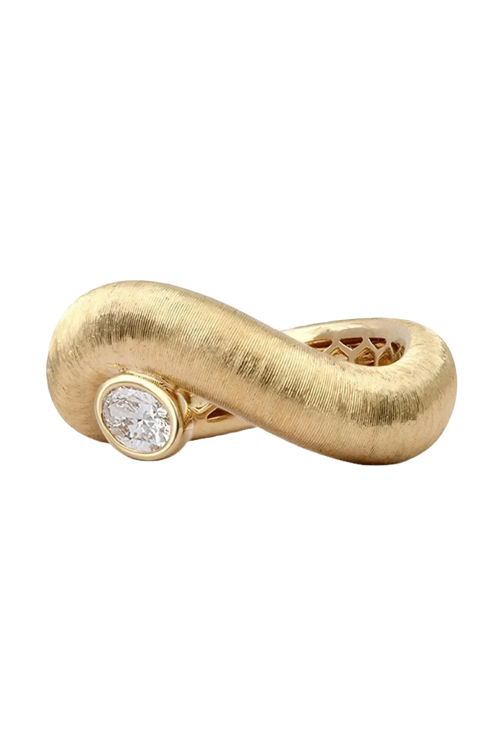 Diamond Oval Illusion Brunch Ring Diamond Oval Illusion Brunch Ring