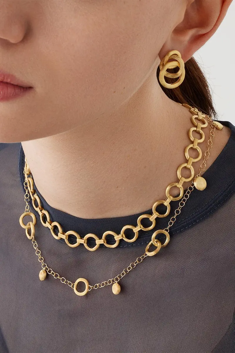 MARCO BICEGO Jaipur Gold Knot Earrings | Thumbnail 3