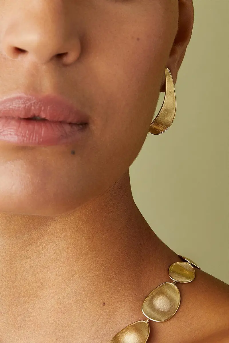MARCO BICEGO Lunaria Graduated Hoop Earrings | Thumbnail 2 MARCO BICEGO Lunaria Graduated Hoop Earrings | Thumbnail 2