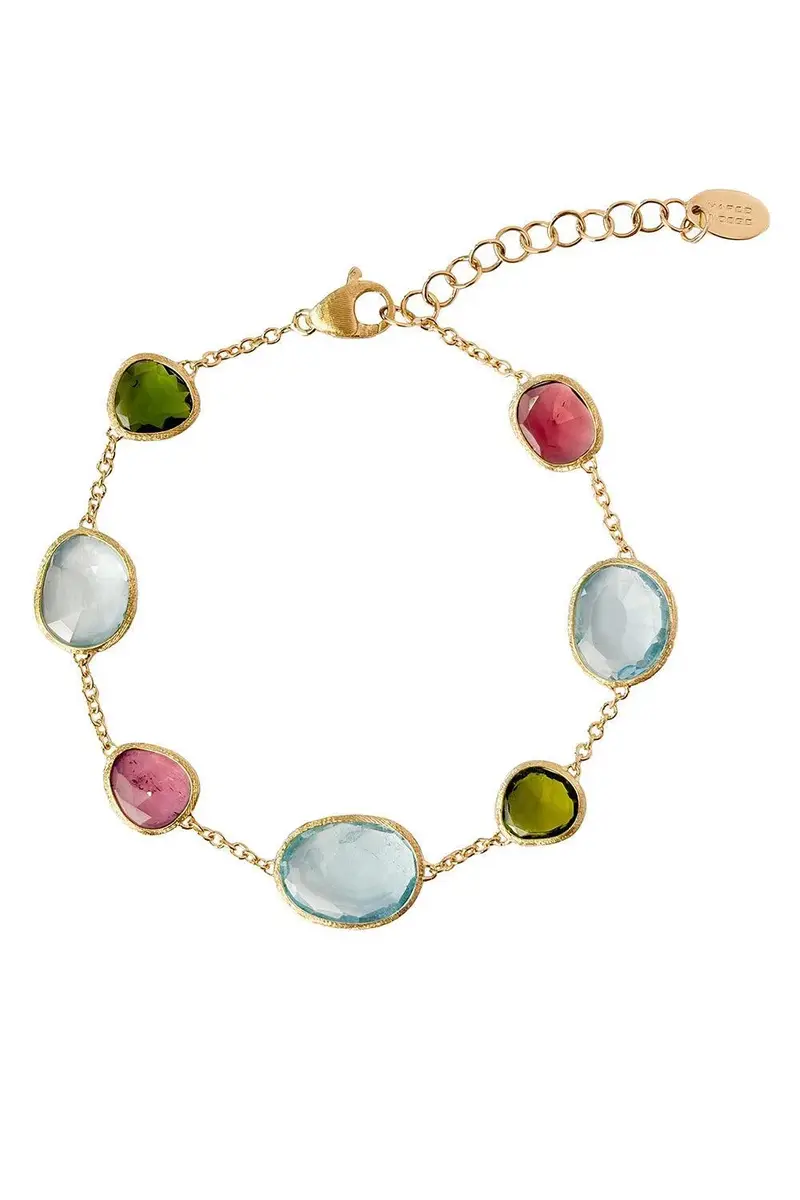 MARCO BICEGO Multicolor Tourmaline Topaz Unico Bracelet | Image 1 MARCO BICEGO Multicolor Tourmaline Topaz Unico Bracelet | Image 1