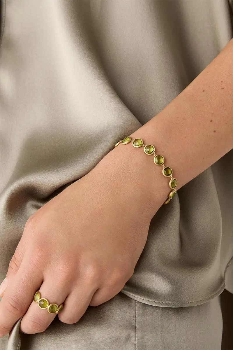 MARCO BICEGO Peridot Jaipur Link Bracelet | Thumbnail 2 MARCO BICEGO Peridot Jaipur Link Bracelet | Thumbnail 2