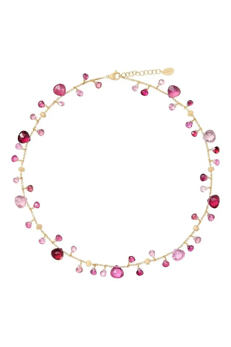 MARCO BICEGO Pink Tourmaline Paradise Necklace | Image 1 MARCO BICEGO Pink Tourmaline Paradise Necklace | Image 1