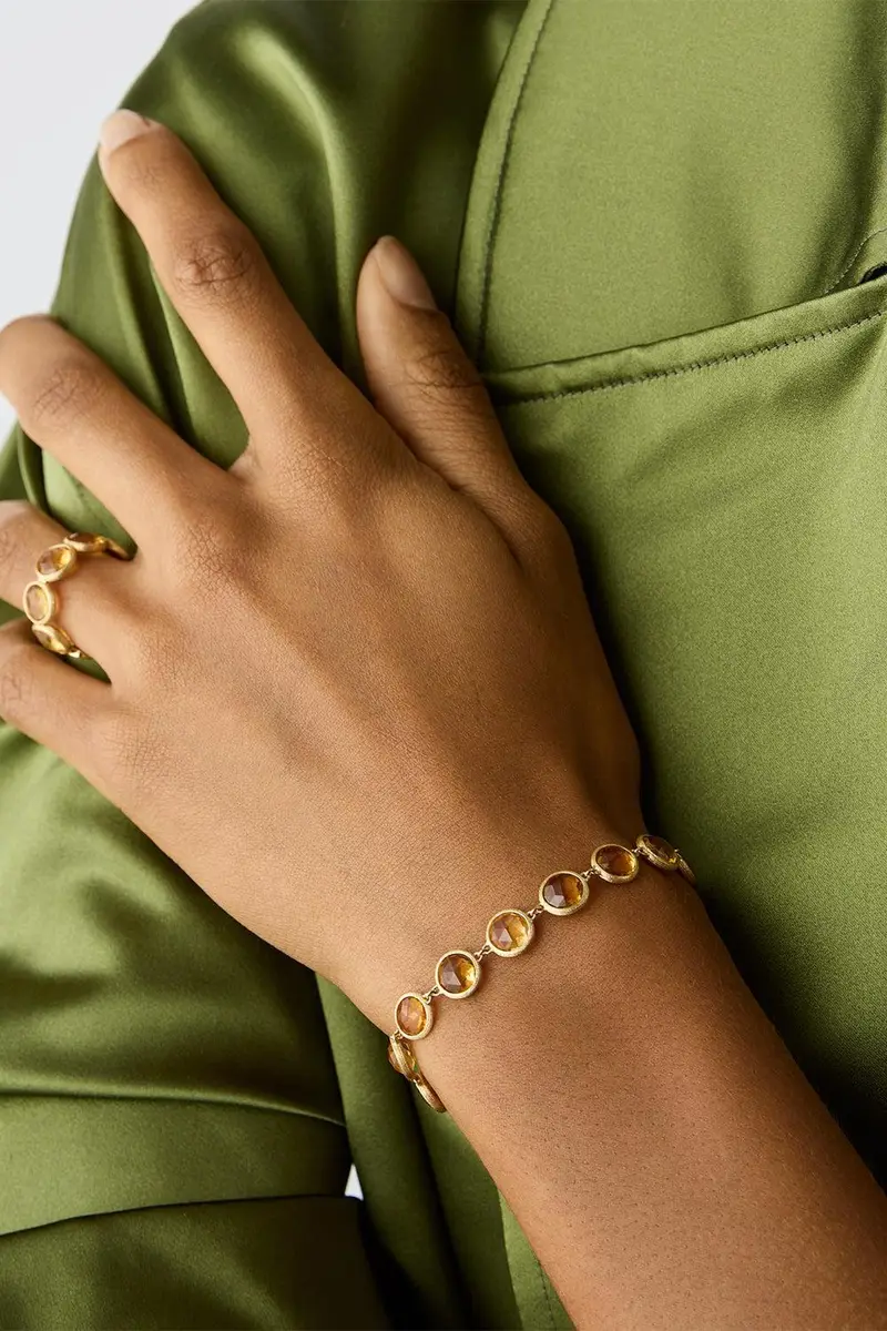 MARCO BICEGO Yellow Quartz Jaipur Link Bracelet | Thumbnail 2 MARCO BICEGO Yellow Quartz Jaipur Link Bracelet | Thumbnail 2