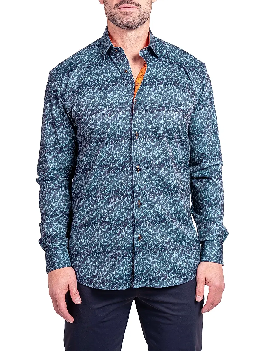Maceoo Men's Fibonacci Stretch Ascension Shirt | Thumbnail 2 Maceoo Men's Fibonacci Stretch Ascension Shirt | Thumbnail 2