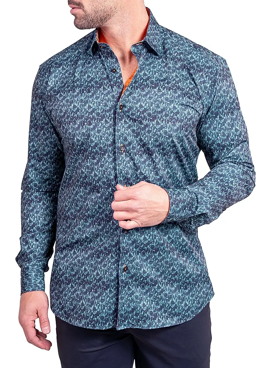 Maceoo Men's Fibonacci Stretch Ascension Shirt | Thumbnail 7 Maceoo Men's Fibonacci Stretch Ascension Shirt | Thumbnail 7