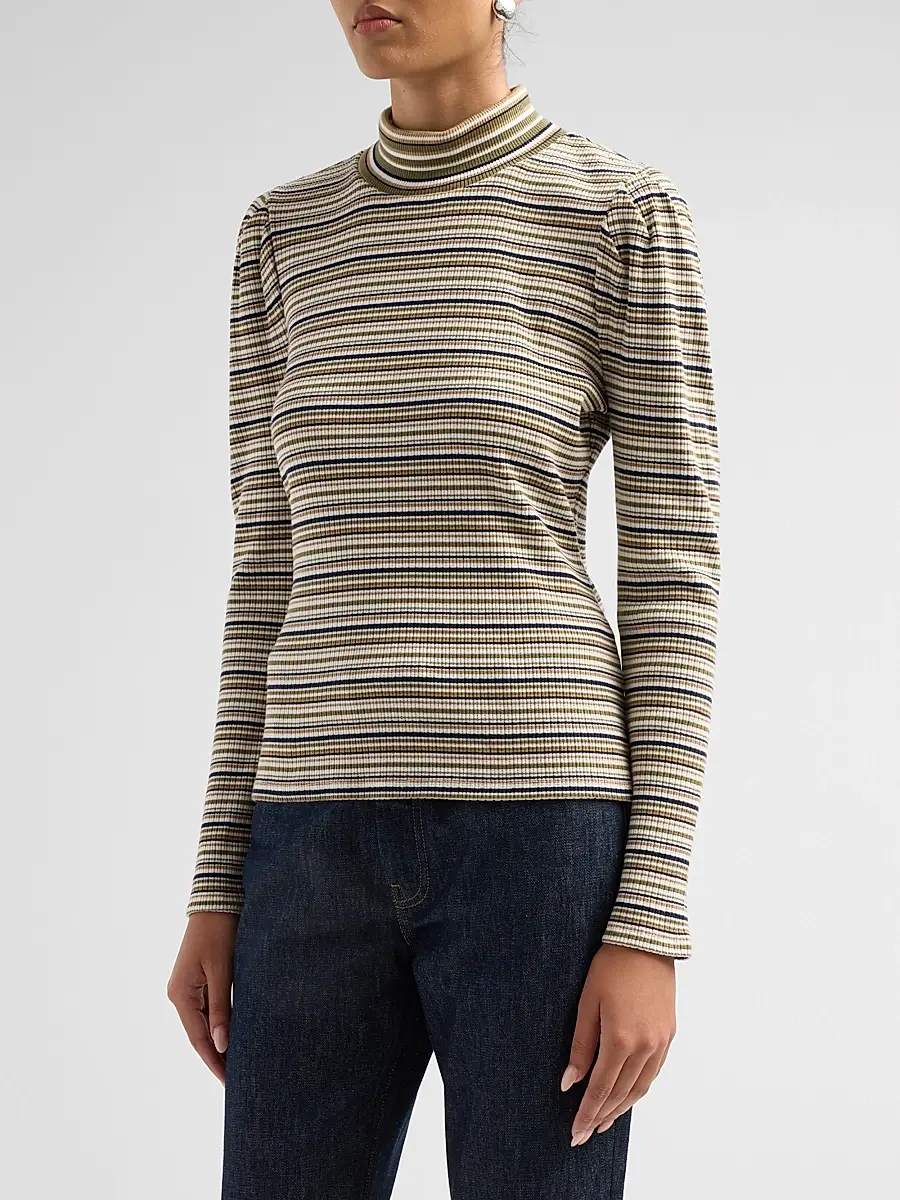 Ramy Brook Women's Yvonne Striped Knit Top | Thumbnail 4 Ramy Brook Women's Yvonne Striped Knit Top | Thumbnail 4