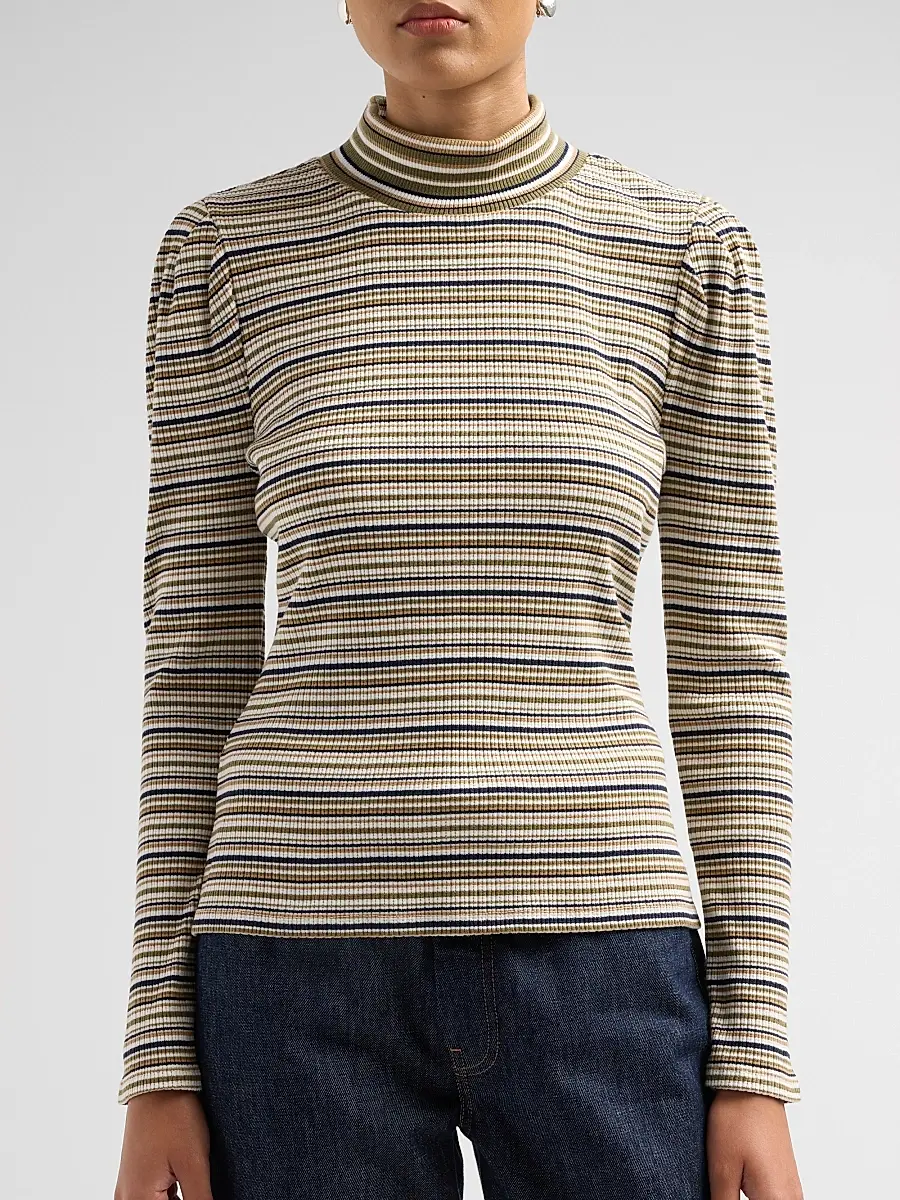 Ramy Brook Women's Yvonne Striped Knit Top | Thumbnail 5 Ramy Brook Women's Yvonne Striped Knit Top | Thumbnail 5