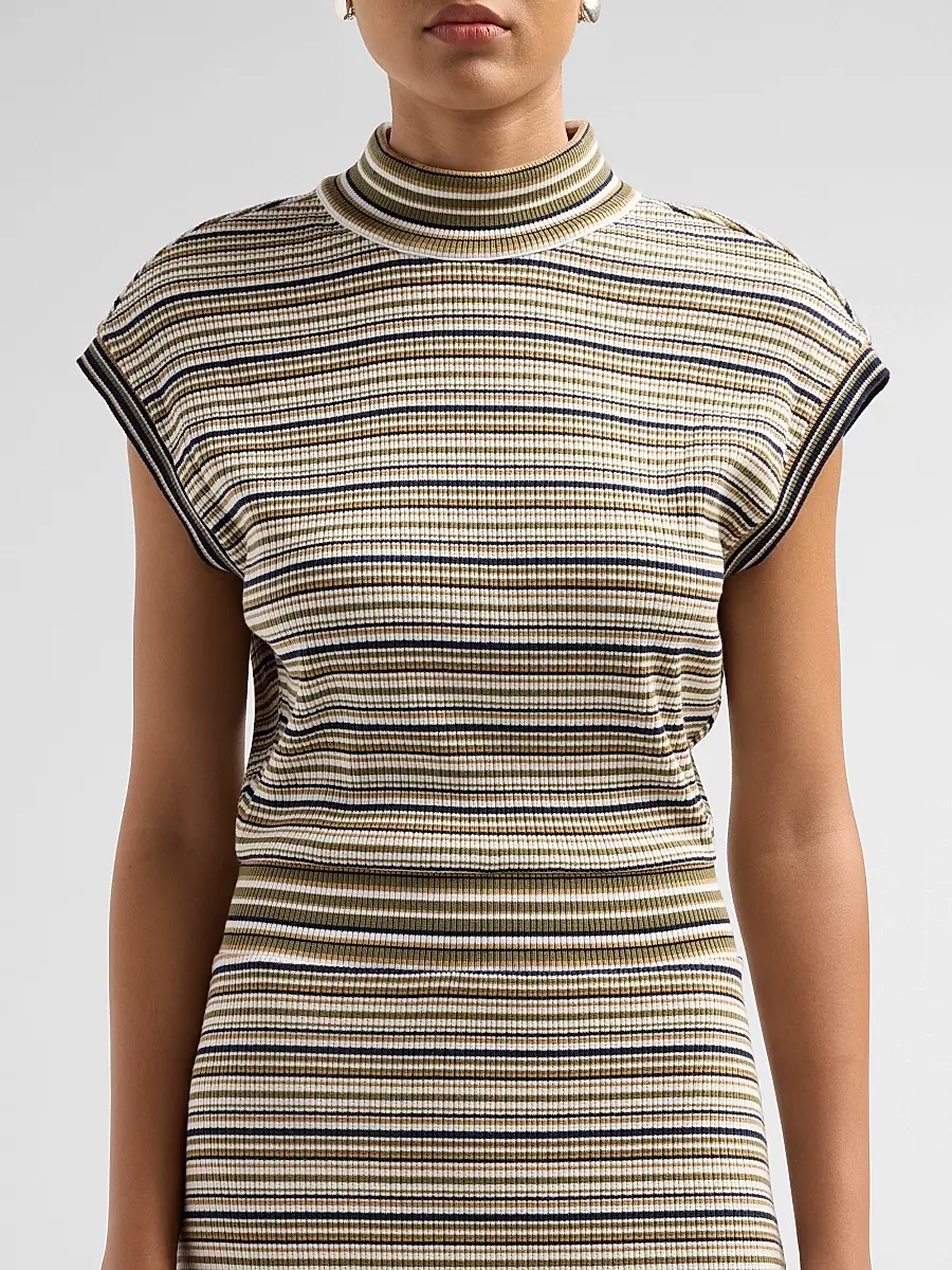 Ramy Brook Women's Natalie Striped Midi Dress | Thumbnail 5 Ramy Brook Women's Natalie Striped Midi Dress | Thumbnail 5