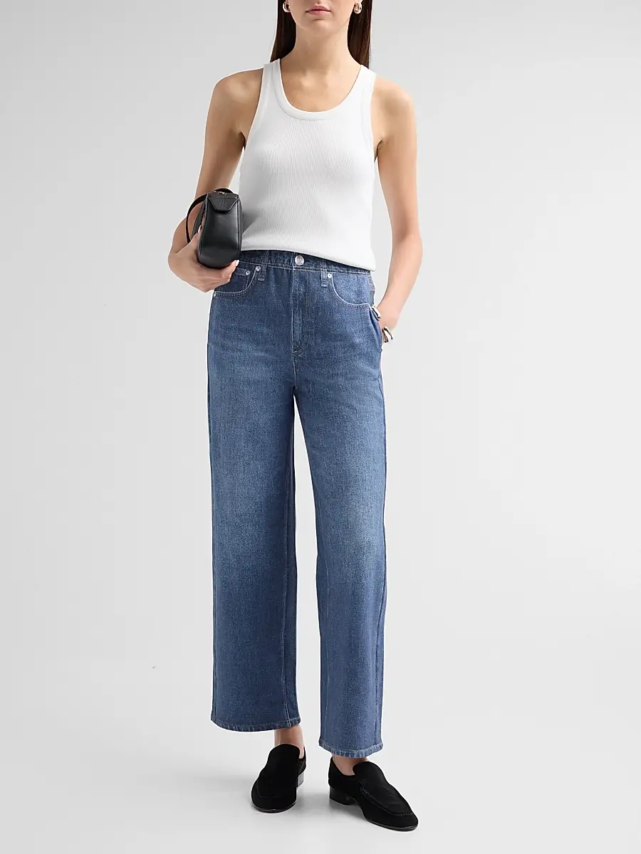 rag & bone Women's Miramar Wide-Leg Ankle Pants | Thumbnail 2 rag & bone Women's Miramar Wide-Leg Ankle Pants | Thumbnail 2