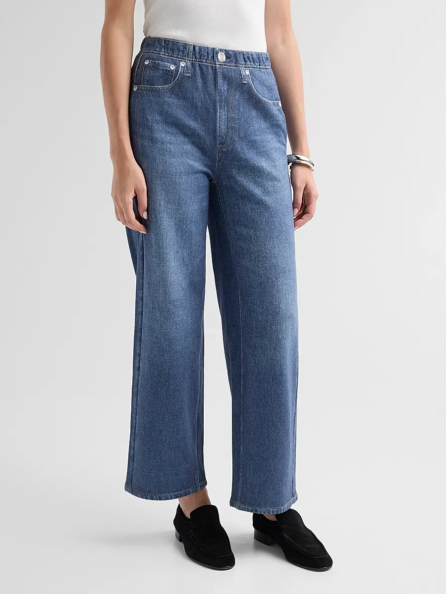 rag & bone Women's Miramar Wide-Leg Ankle Pants | Thumbnail 4 rag & bone Women's Miramar Wide-Leg Ankle Pants | Thumbnail 4