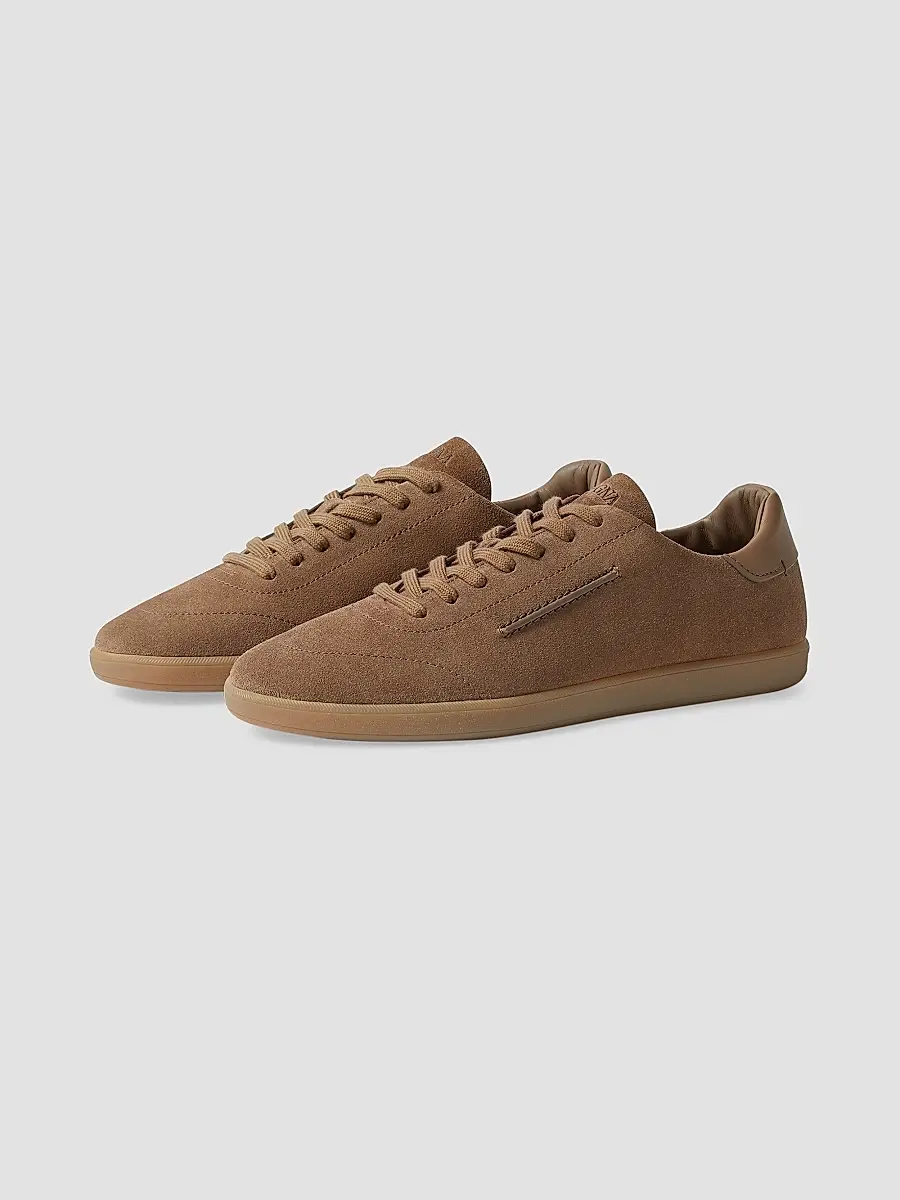 Zegna Men's 232 Suede Sneakers | Thumbnail 2
