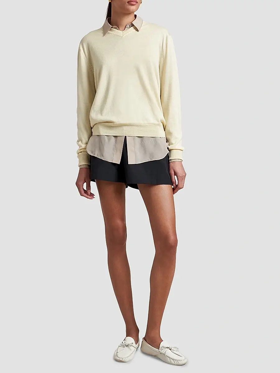 La Ligne Women's Ben V-Neck Sweater | Thumbnail 2 La Ligne Women's Ben V-Neck Sweater | Thumbnail 2