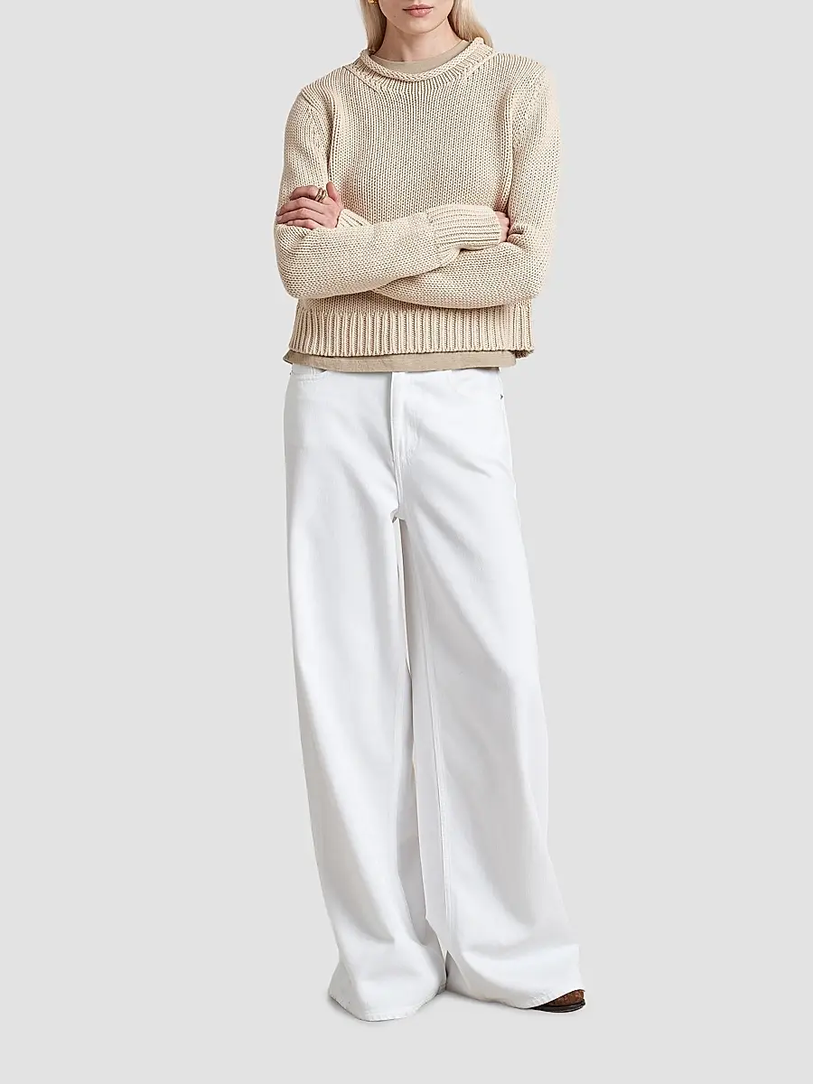 La Ligne Women's Solid Mini Marina Sweater | Thumbnail 2 La Ligne Women's Solid Mini Marina Sweater | Thumbnail 2