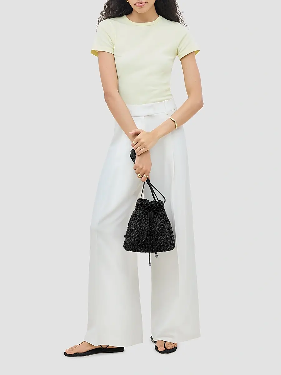 Naghedi Women's Gramercy Double Weave Bucket Bag | Thumbnail 2 Naghedi Women's Gramercy Double Weave Bucket Bag | Thumbnail 2