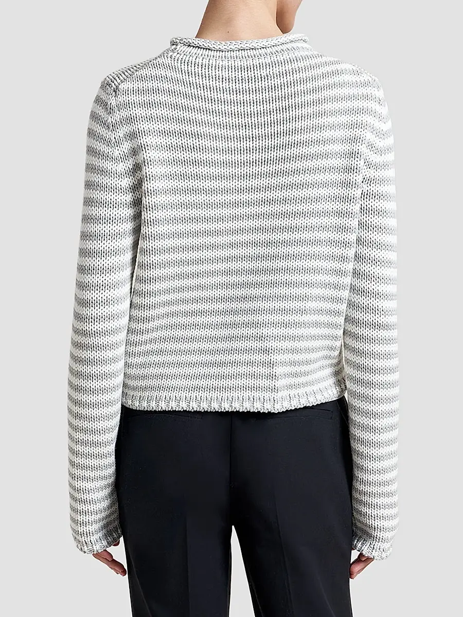 La Ligne Women's Fine Stripe Mini Marina Sweater | Thumbnail 5 La Ligne Women's Fine Stripe Mini Marina Sweater | Thumbnail 5