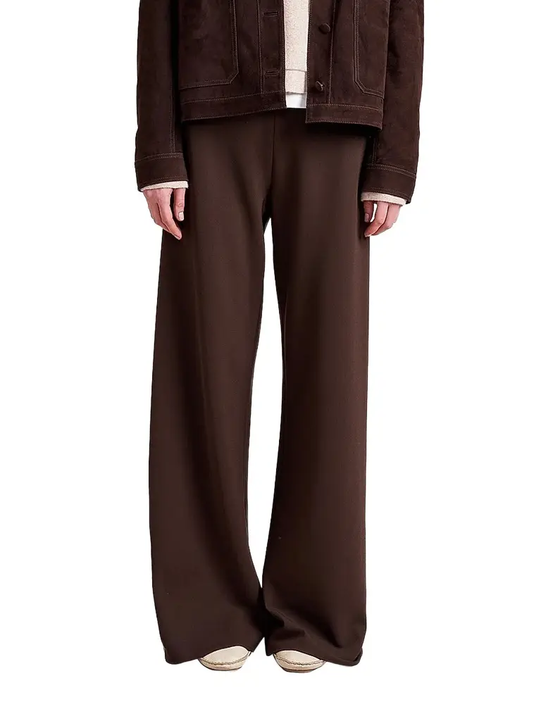 La Ligne Women's Colby Pants - Chocolate | Image 1 La Ligne Women's Colby Pants - Chocolate | Image 1
